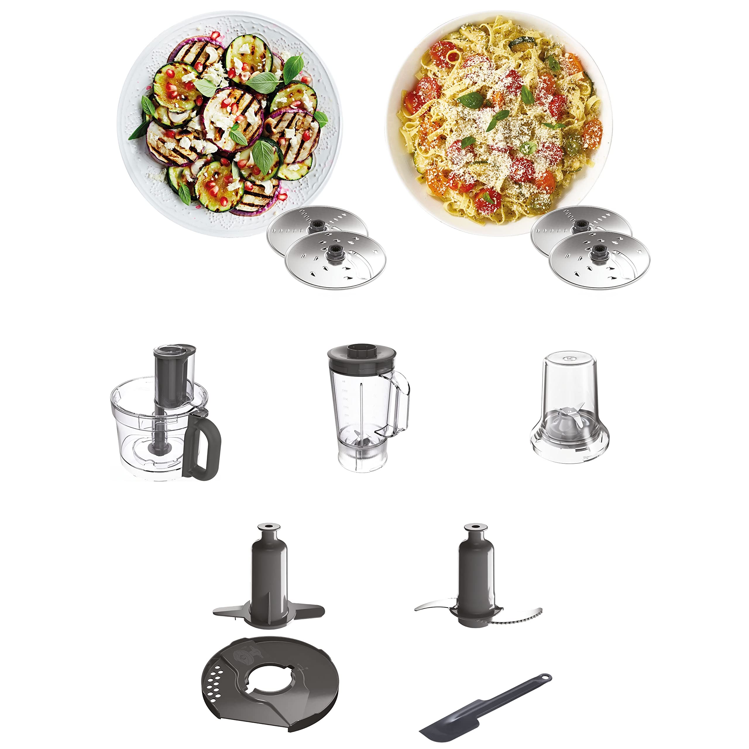 Kenwood Food Processor 1000W Multi-Functional With 3L Bowl, 2 Stainless Steel Disks, Blender, Grinder Mill, Whisk, Dough Maker Kenwood Food Processor 1000W Multi-Functional With 3L Bowl, 2 Stainless Steel Disks, Blender, Grinder Mill, Whisk, Dough Maker